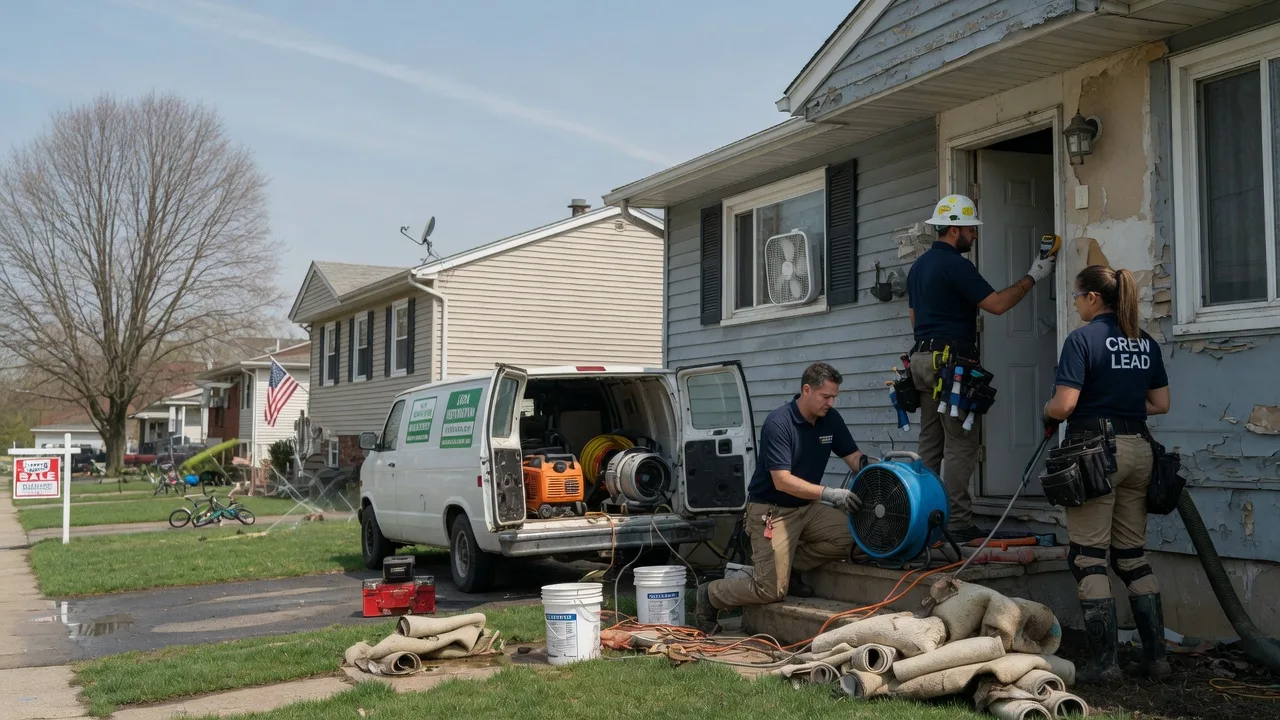 Flood Cleanup in South Amboy, NJ near me